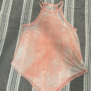 White crow coral burnout tank